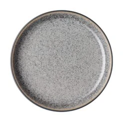 Denby - Studio Grey 4 Piece Medium Coupe Plate Set 6 Denby - Studio Grey 4 Piece Medium Coupe Plate Set -Dartington Crystal 426012004 studio grey granite medium coupe plate b 56140 max size 2000px rgb