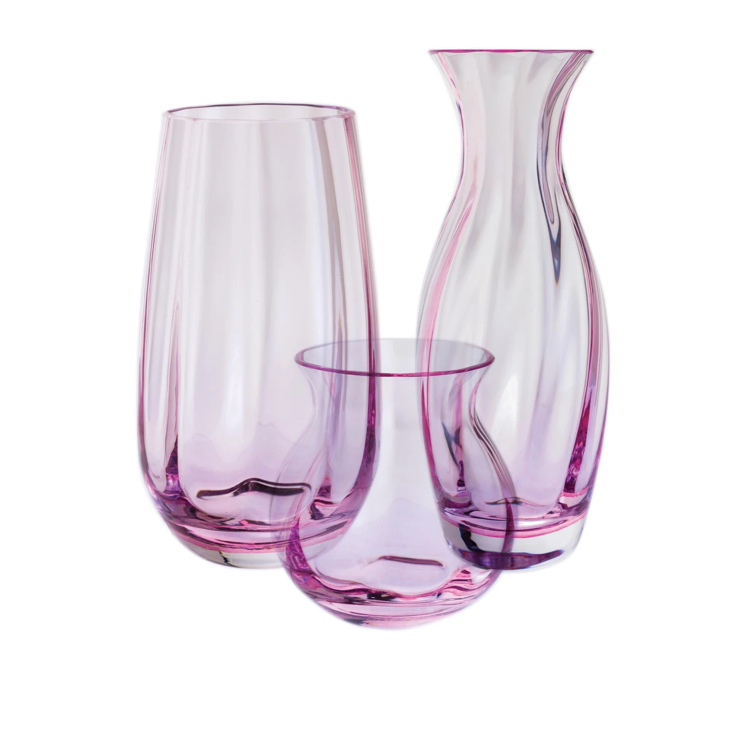 Artisan Dewdrop Pink Vase 4 Artisan Dewdrop Pink Vase - Image 2