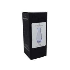 Artisan Slim Iron Blue Vase -Dartington Crystal artisan slim blue box co