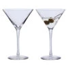 Martini Glass, Set Of 2 -Dartington Crystal bar exc martini 1