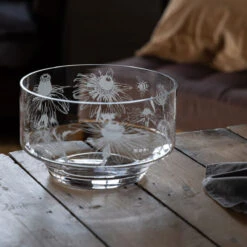 Bloom Rudbeckia & Bees Bowl -Dartington Crystal bloom bowl mood 046 1