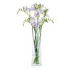 Bloom Tall Lavender Vase -Dartington Crystal bloom cutout lavender flowers co