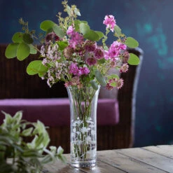 Bloom Trumpet Marguerite Vase 9 Bloom Trumpet Marguerite Vase -Dartington Crystal bloom mood 0trump 1