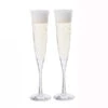 Bar Excellence Champagne Celebration Flute, Set Of 2 -Dartington Crystal celebration flutes
