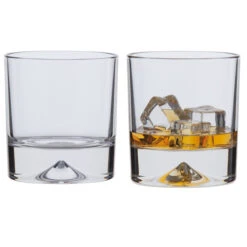 Dimple Double Old Fashioned Whisky Glass, Set Of 2 -Dartington Crystal dimple dof 1