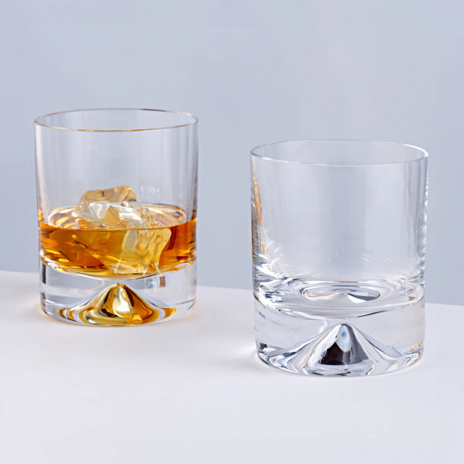 Dimple Old Fashioned Whisky Glass, Set Of 2 3 Dimple Old Fashioned Whisky Glass, Set Of 2
