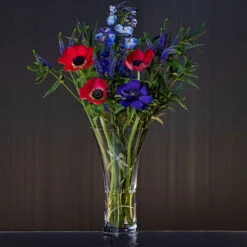 Medium Dragonfly Glitz Vase -Dartington Crystal dragonfly med