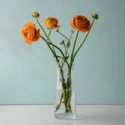 Florabundance Bluebell Vase -Dartington Crystal florabundance bluebell