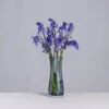 Florabundance Colours Ink Blue Bluebell Vase -Dartington Crystal florabundance bluebells blue square
