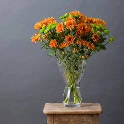 Florabundance Bouquet Classic Vase -Dartington Crystal florabundance bouquet classic