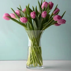 Florabundance Daffodil Vase -Dartington Crystal florabundance daffodil