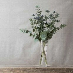 Florabundance Gladioli Vase -Dartington Crystal florabundance gladioli winter sq 222