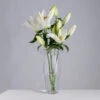 Florabundance Lily Vase 2 Florabundance Lily Vase -Dartington Crystal florabundance lilies square