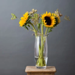 Florabundance Lily Vase -Dartington Crystal florabundance lily