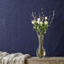 Florabundance Rose Vase -Dartington Crystal florabundance rose winter sq 286