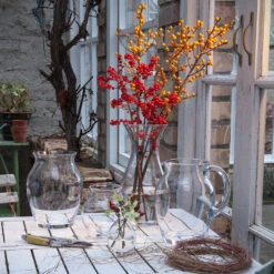 Flower Garden Spray Vase -Dartington Crystal flower garden square 1