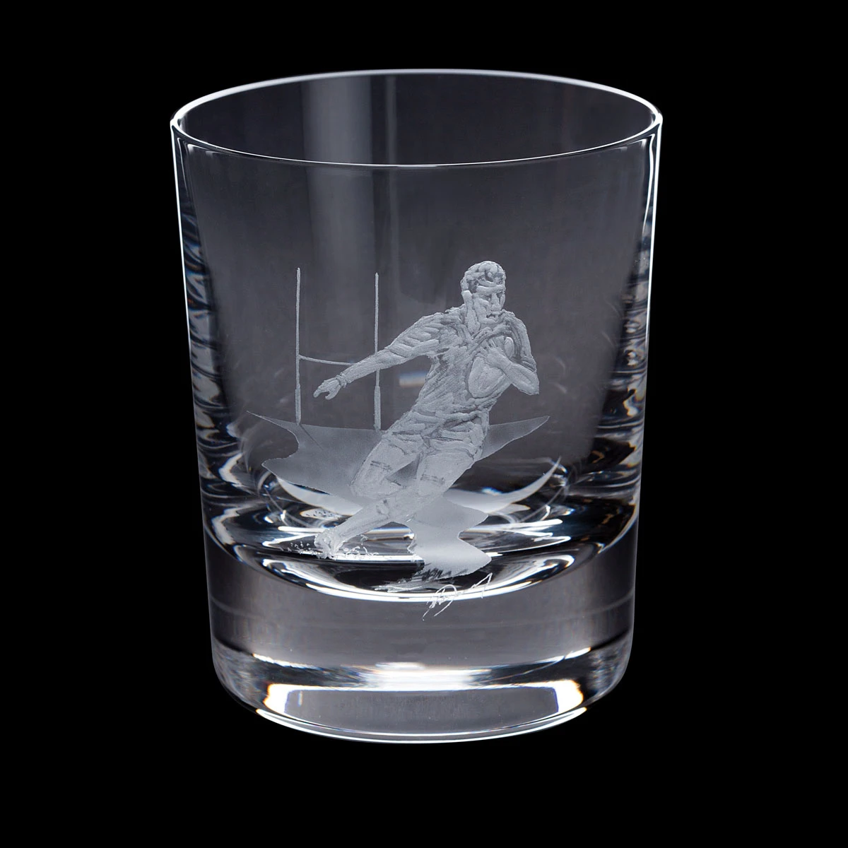 Hand Engraved Rugby Tumbler 3 Hand Engraved Rugby Tumbler