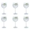 Gin Copa Party, Set Of 6 -Dartington Crystal gin copa party