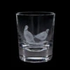 Hand Engraved Game Partridge Tumbler