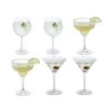 Bar Six Cocktail, Set Of 6 -Dartington Crystal gpwbcocktail 6pk