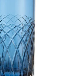 Harris Ink Blue Large Tumbler 5 Harris Ink Blue Large Tumbler -Dartington Crystal harris small vase also highball 2