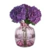 Cushion Large Vase Heather 2 Cushion Large Vase Heather -Dartington Crystal heather with flowers 2