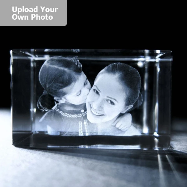 Large Laser Photo Gift Block - Rectangle (Free Text Engraving Available) 5 Large Laser Photo Gift Block - Rectangle (Free Text Engraving Available) - Image 3