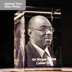 Medium Laser Photo Gift Block - Tower (Free Text Engraving Available) - Standard Delivery Will Be 3 Working Days. 8 Medium Laser Photo Gift Block - Tower (Free Text Engraving Available) - Standard Delivery Will Be 3 Working Days. -Dartington Crystal laser tower4 1