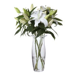 Florabundance Lily Vase -Dartington Crystal lily 7