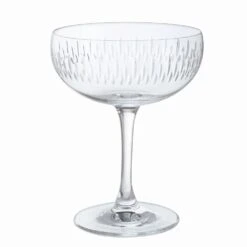 Limelight - Mitre Champagne Saucer, Set Of 2 -Dartington Crystal llm3474 3 p limelight cutout mitre coupe empty co sml