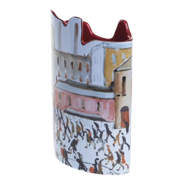 John Beswick Silhouette D'art Vase - Lowry - Going To Work 4 John Beswick Silhouette D'art Vase - Lowry - Going To Work - Image 2