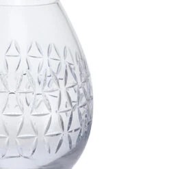Lundy Oval Vase -Dartington Crystal lundy egg vase