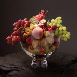 Lynton Medium Bowl -Dartington Crystal lynton bowl web