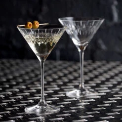 Limelight - Mitre Martini Glass, Set Of 2 8 Limelight - Mitre Martini Glass, Set Of 2 -Dartington Crystal martini 2