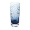 Harris Ink Blue Highball Glass -Dartington Crystal rb2252 6 ib harris inkblue highball empty co