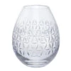 Lundy Oval Vase -Dartington Crystal rb2255 vse oval