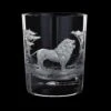 Hand Engraved Majestic Wildlife Lion Tumbler