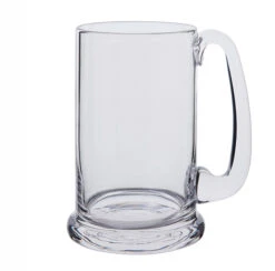 Real Ale Tankard -Dartington Crystal real ale empty
