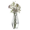 Ripple Teardrop Vase -Dartington Crystal ripple suite 074 lr