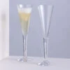 Sharon Celebration Flute, Set Of 2 2 Sharon Celebration Flute, Set Of 2 -Dartington Crystal sharon flute chmpagne pair square