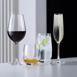 Six Highball, Set Of 6 -Dartington Crystal six mood 073