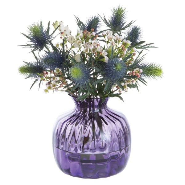 Cushion Small Vase Amethyst 3 Cushion Small Vase Amethyst