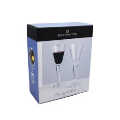 Sharon Claret Red Wine Glass, Set Of 2 -Dartington Crystal st115 2 p sharon claret box co
