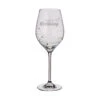 Glitz Single Wine Glass - Happy Birthday 1 Glitz Single Wine Glass - Happy Birthday -Dartington Crystal st2734 3 n glitz wine happy birthday 1