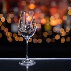 Glitz Single Wine Glass -Dartington Crystal st2734 3 n mood