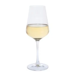 Cheers! White Wine Glass, Set Of 4 -Dartington Crystal st3286 2 4pk cheers white full co lr 3