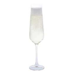 Cheers! Champagne Flute, Set Of 4 -Dartington Crystal st3286 4 4pk cheers flute full bubbles co lr 1