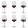 Select Red Wine Glass, Set Of 6 1 Select Red Wine Glass, Set Of 6 -Dartington Crystal st3464 3 6pk select red wine liquid co 6