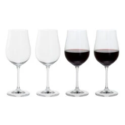 Bliss Red Wine Glass, Set Of 4