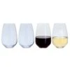 Cheers! Stemless Wine Glass, Set Of 4 -Dartington Crystal tu3286 9 4pk